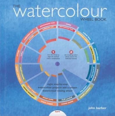 Tapa de The Watercolour Wheel Book