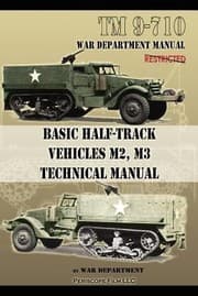 Tapa de Basic HalfTrack Vehicles M2 M3 Technical Manual
