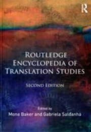 Tapa de Routledge Encyclopedia Of Translation Studies, 2 ed.
