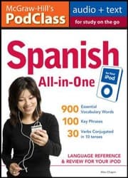 Tapa de Spanish Allinone Study Guide For Your Ipod
