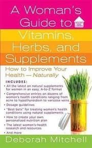 Tapa de A Womans Guide To Vitamins Herbs And Supplements