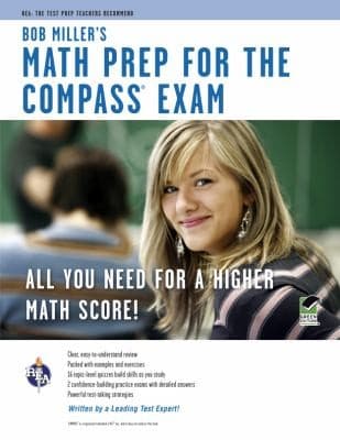 Tapa de Bob Millers Math Prep For The Compass Exam