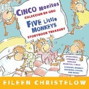Tapa de Cinco Monitos Coleccin De Oro Five Little Monkeys Storybook Treasury