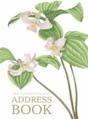 Tapa de The Royal Horticultural Society Pocket Address Book