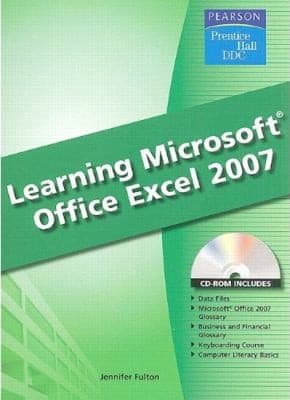 Tapa de Learning Microsoft Office Excel 2007