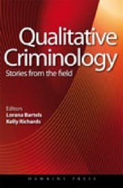 Tapa de Qualitative Criminology Stories From The Field