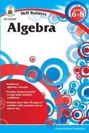 Tapa de Skill Builders Algebra