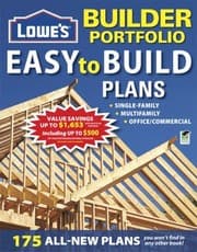 Tapa de Lowes Builder Portfolio Easy To Build Plans