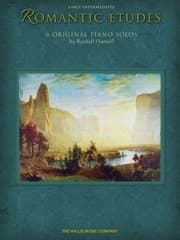 Tapa de Romantic Etudes 6 Original Piano Solos