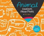 Tapa de Animal Party Doodles Place Mats