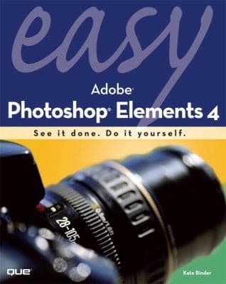 Tapa de Easy Adobe Photoshop Elements 4