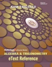 Tapa de Algebra And Trigonometry Mymathlab Etext Reference