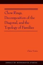 Tapa de Chow Rings Decomposition Of The Diagonal And The Topology Of Families