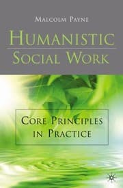 Tapa de Humanistic Social Work Core Principles In Practice