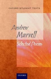 Tapa de Marvell Selected Poems