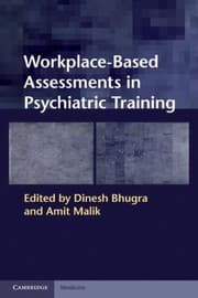 Tapa de Workplacebased Assessments In Psychiatric Training