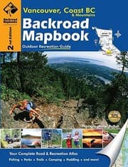 Tapa de Vancouver Coast Mountains Bc Backroad Mapbook Outdoor Recreation Guide