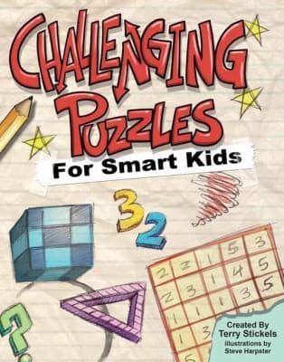 Tapa de Challenging Puzzles For Smart Kids