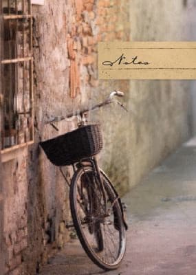 Tapa de Bike Elastic Notebook