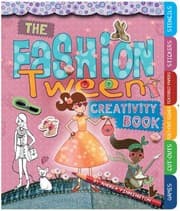 Tapa de The Fashion Tween Creativity Book Games Cutouts Foldout Scenes Textures Stickers And Stencils
