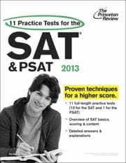 Tapa de 11 Practice Tests For The Sat Psat