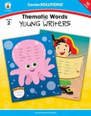 Tapa de Thematic Words for Young Writers Grade 2
            
                Centersolutions TearAway Books
