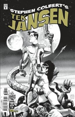 Tapa de Stephen Colberts Tek Jansen