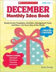 Tapa de December Monthly Idea Book Readytouse Templates Activities Management Tools And Morefor Every Day Of The Month