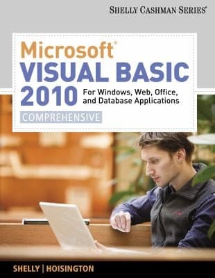 Tapa de Microsoft Visual Basic 2010 For Windows Web Office And Database Applications Comprehensive