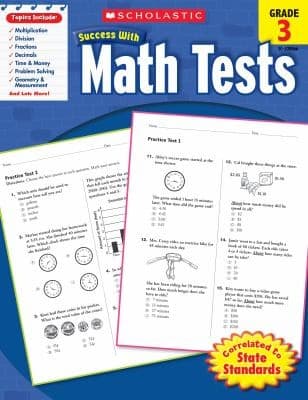 Tapa de Success With Math Tests