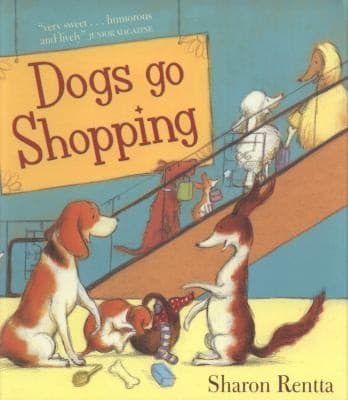 Tapa de Dogs Go Shopping
