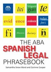 Tapa de The Aba Spanish Legal Phrasebook
