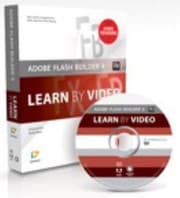 Tapa de Adobe Flash Builder 4 Learn By Video