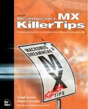 Tapa de Macromedia Dreamweaver Mx Killer Tips The Hottest Collection Of Cool Tips And Hidden Secrets For Macromedia Dreamweaver Mx