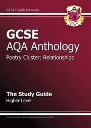 Tapa de Gcse Aqa Anthology Poetry Cluster Relationships Study Guide Higher Level