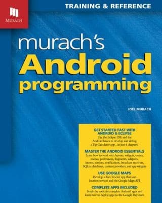 Tapa de Murachs Android Programming Training Reference