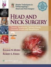 Tapa de Master Techniques In Otolaryngologic Surgery Head And Neck Surgery