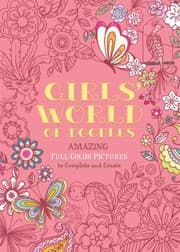 Tapa de Girls World Of Doodles Amazing Fullcolor Pictures To Complete And Create