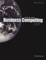 Tapa de Black  White Business Computing