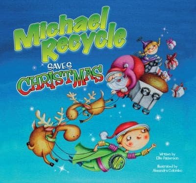 Tapa de Michael Recycle Saves Christmas