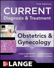 Tapa de Current Diagnosis Treatment Obstetrics Gynecology
