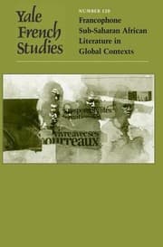 Tapa de Francophone Subsaharan African Literature In Global Contexts