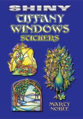 Tapa de Shiny Tiffany Windows Stickers