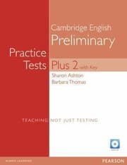 Tapa de Cambridge English Preliminary Plus 2 With Key