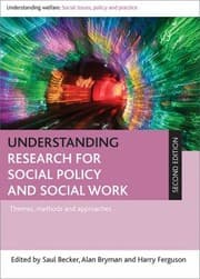 Tapa de Understanding Research For Social Policy And Social Work Themes Methods And Approaches