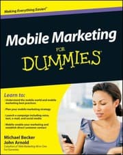 Tapa de Mobile Marketing For Dummies