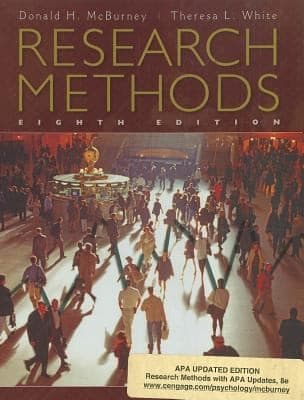 Tapa de Research Methods Apa Edition