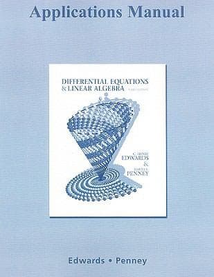 Tapa de Differential Equations And Linear Algebra