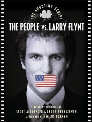 Tapa de The People Vs Larry Flynt The Shooting Script