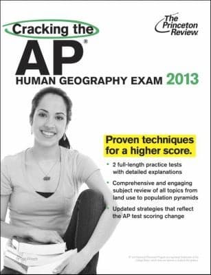 Tapa de Cracking The Ap Human Geography Exam 2013